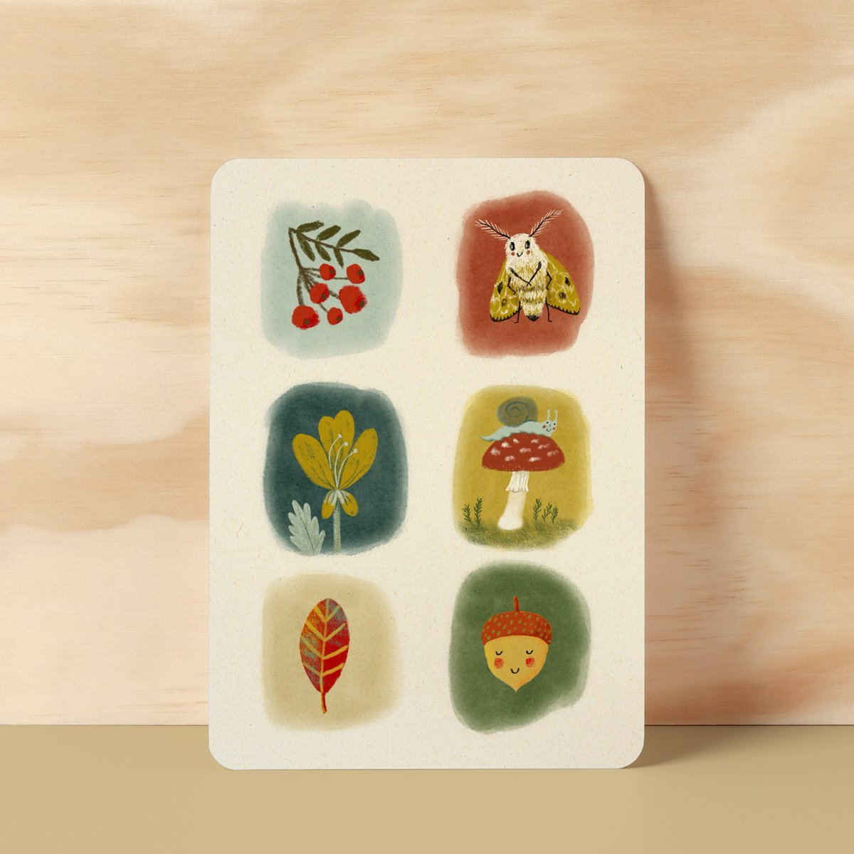 Postcard |  Fall scenes