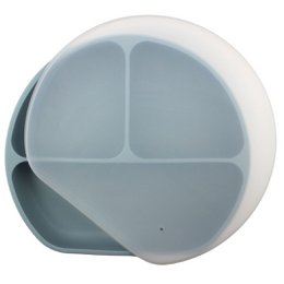 Compartment Board With Suction Cup Powder Blue