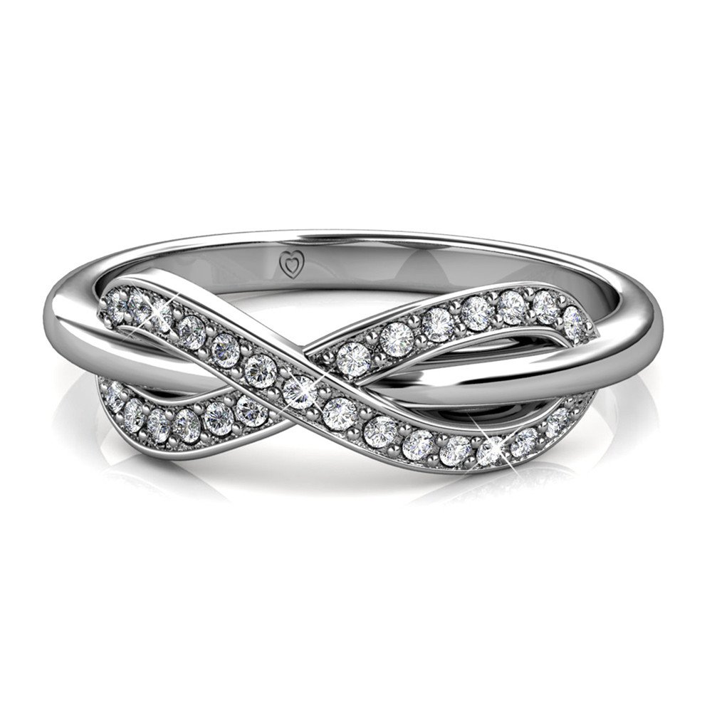 Anillo Trist - Plata y Cristal