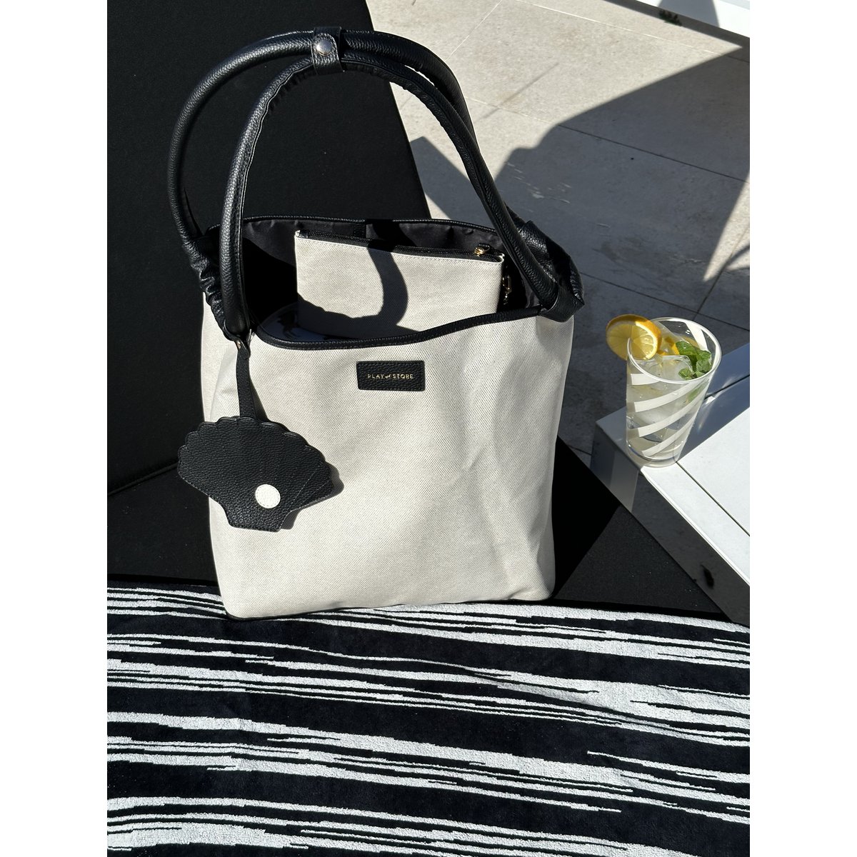 Premium Beach Bag Black