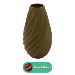 Lunaris 3D vaas - 3D geprinte vaas - Duurzaam PLA - Geschikt voor kunstbloemen