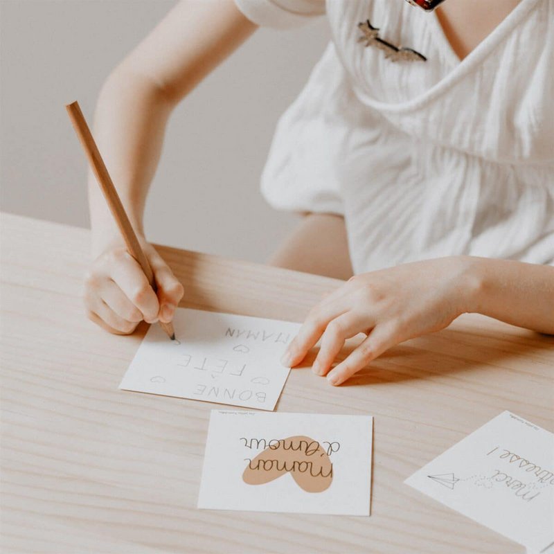 Card and envelope - Maman d'Amour