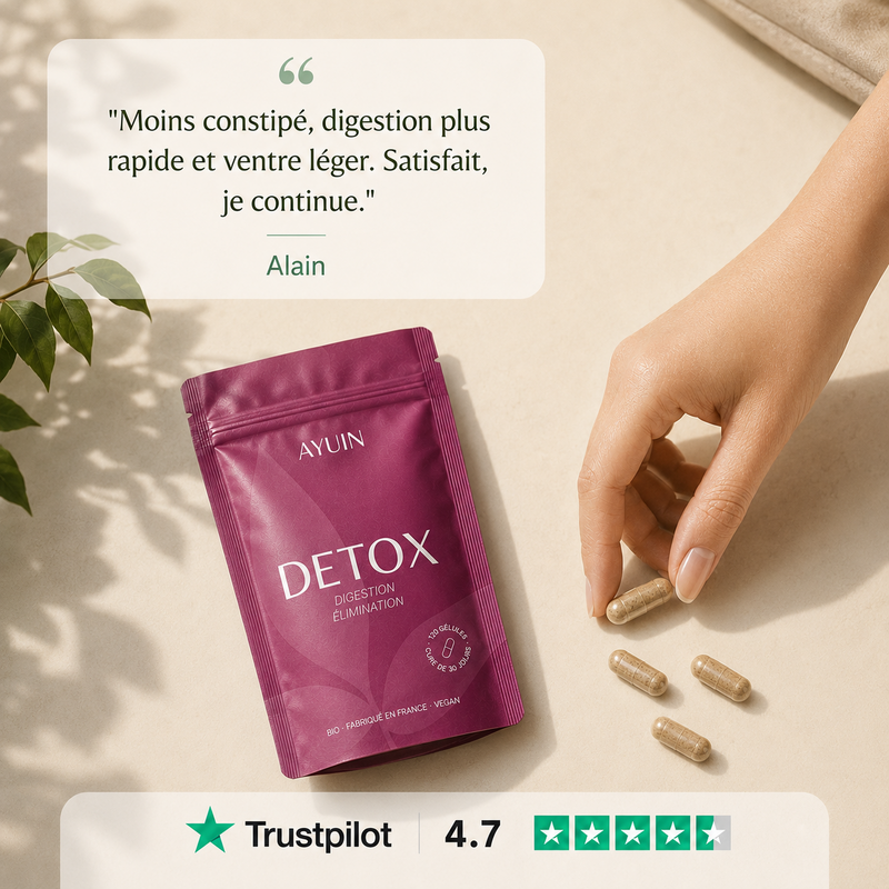 Biologische detox - spijsvertering - 120 ayurvedische capsules