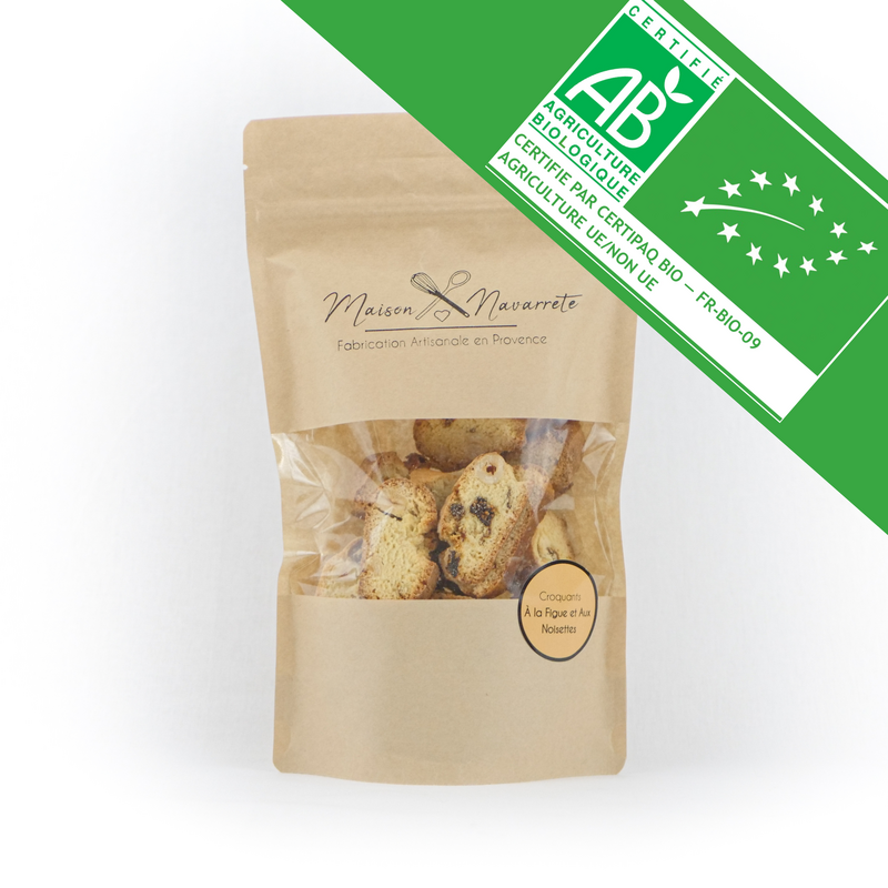 Organic Figs and Hazelnuts Crunchies 100g