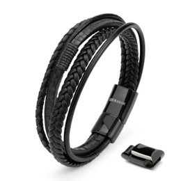 Læderarmbånd "Wild"