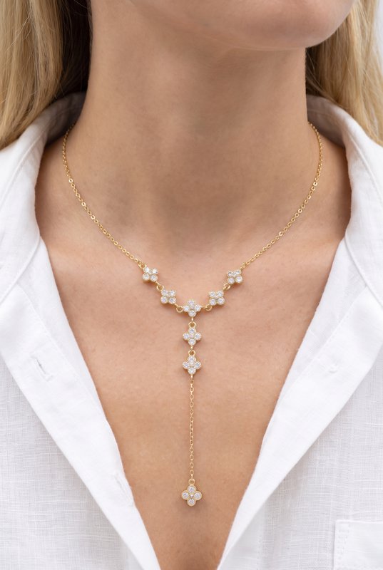 Collier Y en acier inoxydable