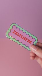 Sticker ‘Zelfliefde’ - Glitter