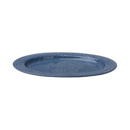 Bol ovale dinde 48x36x4cm Denim