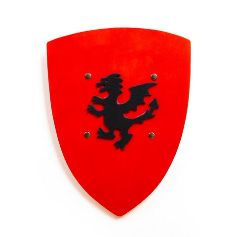 SHIELD KAMELOT L RED - ST601