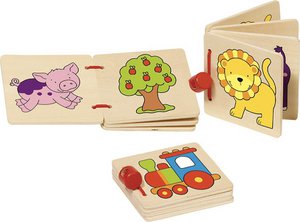 Wooden Booklet - Locomotive