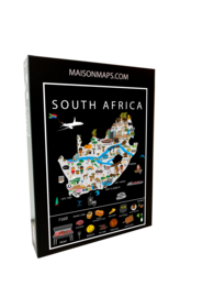 Puzzle von Südafrika