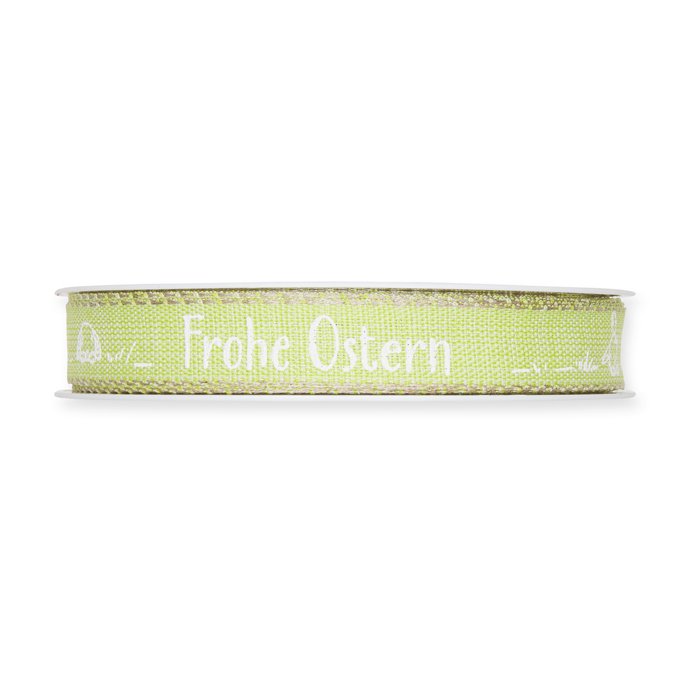 "Happy Easter" printed ribbon