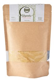 Ground ginger seasoning in a 200 gram package. Ginger spice with warm, earthy aroma and flavor.
