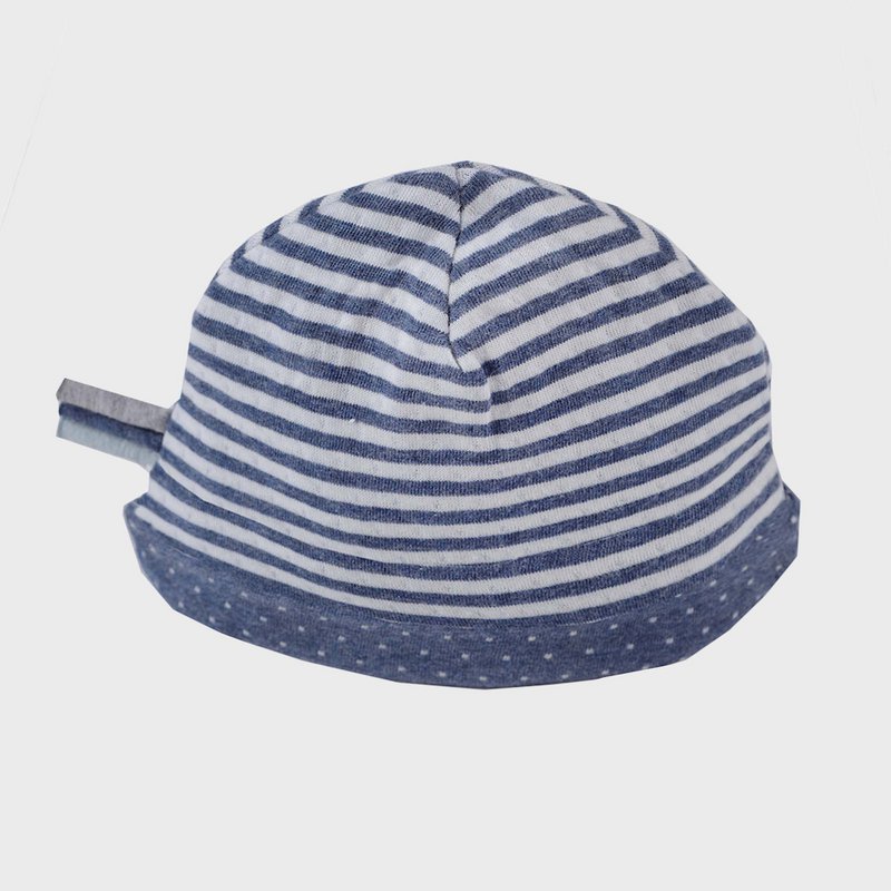 Bonnet bébé biologique OrganicEra, Indigo