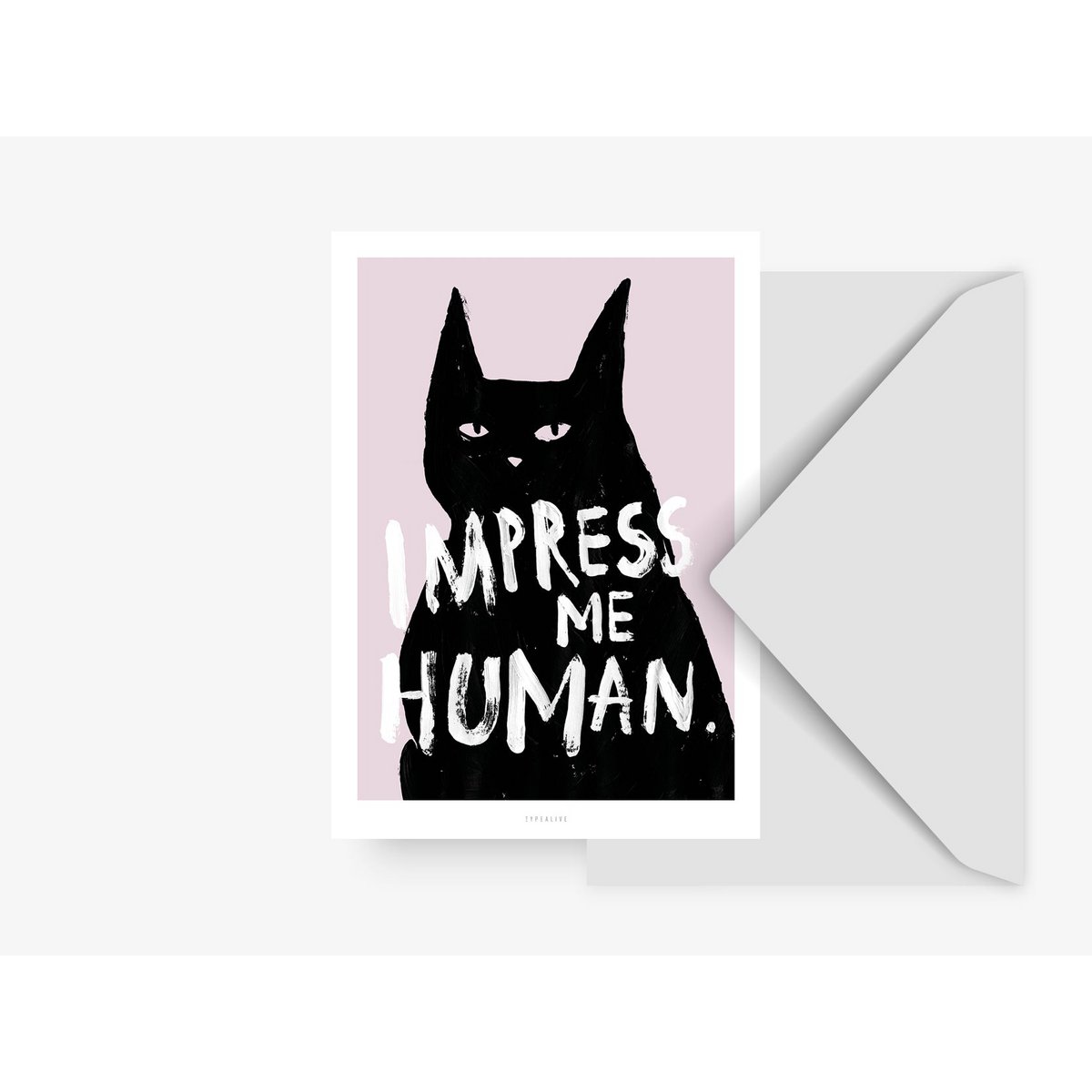 Postkarte / Impress Me