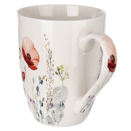 Taza de porcelana amapola 360 ml