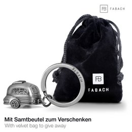 Caravan keychain - cute caravan lucky charm for camping fans and travelers