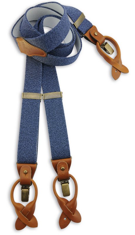 Sir Redman szelki deluxe Denim Urban blue