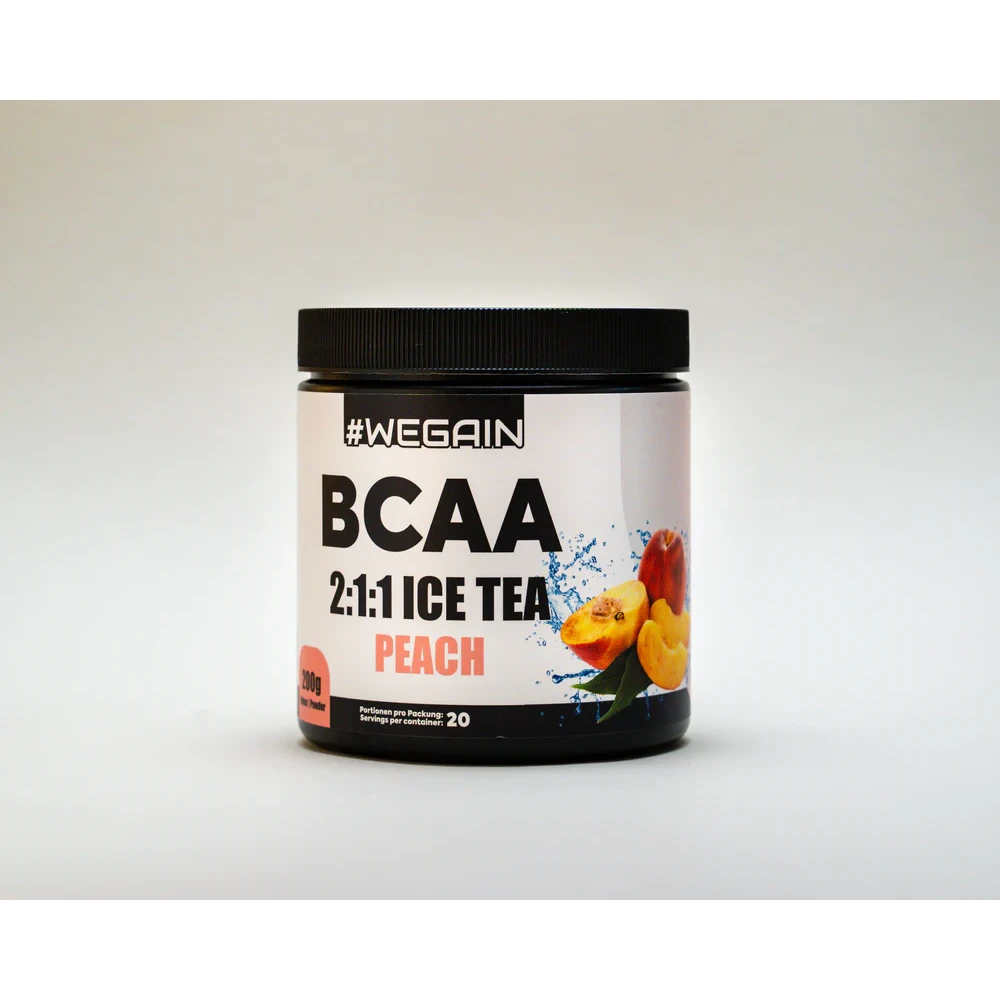 %23WEGAIN - BCAA Pulver Ice Tea Peach- 200 g