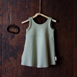 ROMANI DRESS in Green Sage