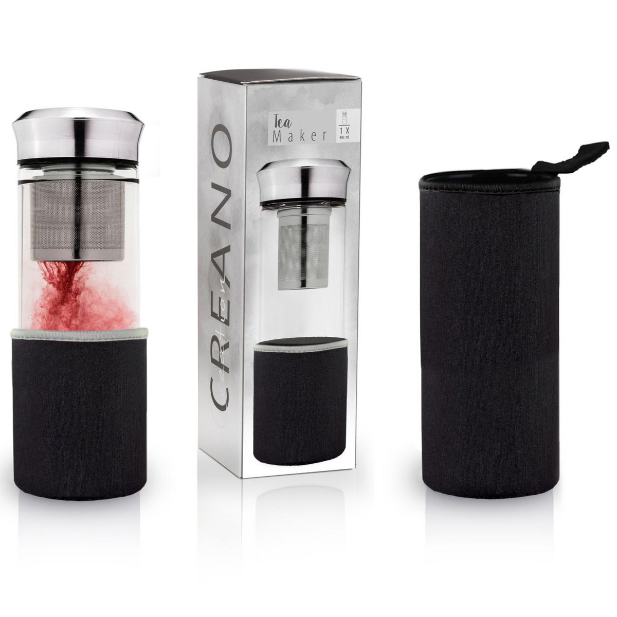 Teamaker Schwarz 400 ml