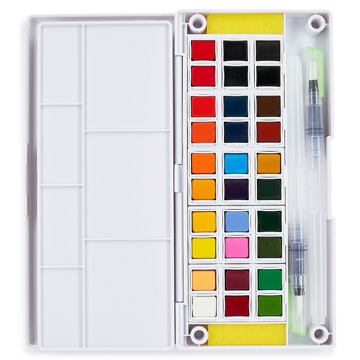 Watercolor Paint Set with 30 Colors