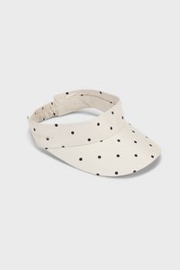 dotted sun cap