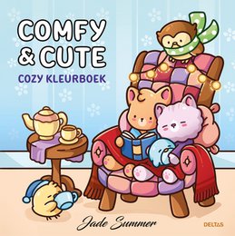 Comfy & Cute – Gemütliches Malbuch