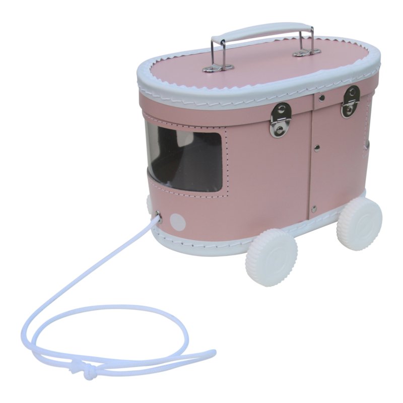 Kuffert Sporvogn pink OK 7202