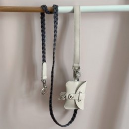 Poop Bag Holder Grey