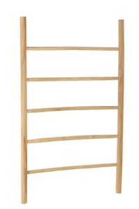 J-Line ladder 5 steps - wood - natural