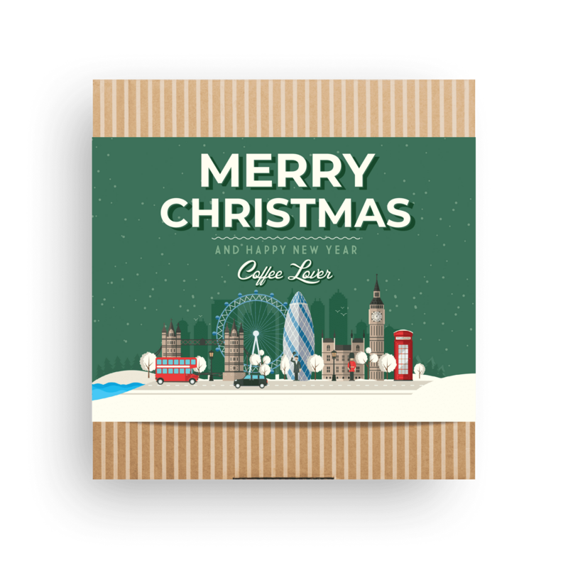 Merry Christmas Coffee Gift Box