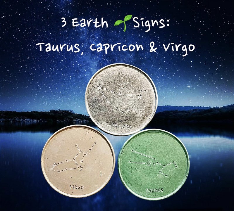 Zodiac Constellation Jewelry Tray / Coasters - Jesmonite