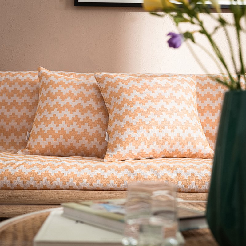 Cover throw GOFIS HOME  Summer waves Honey Brown 466/ 12