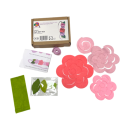 DIY rosa Stirnband