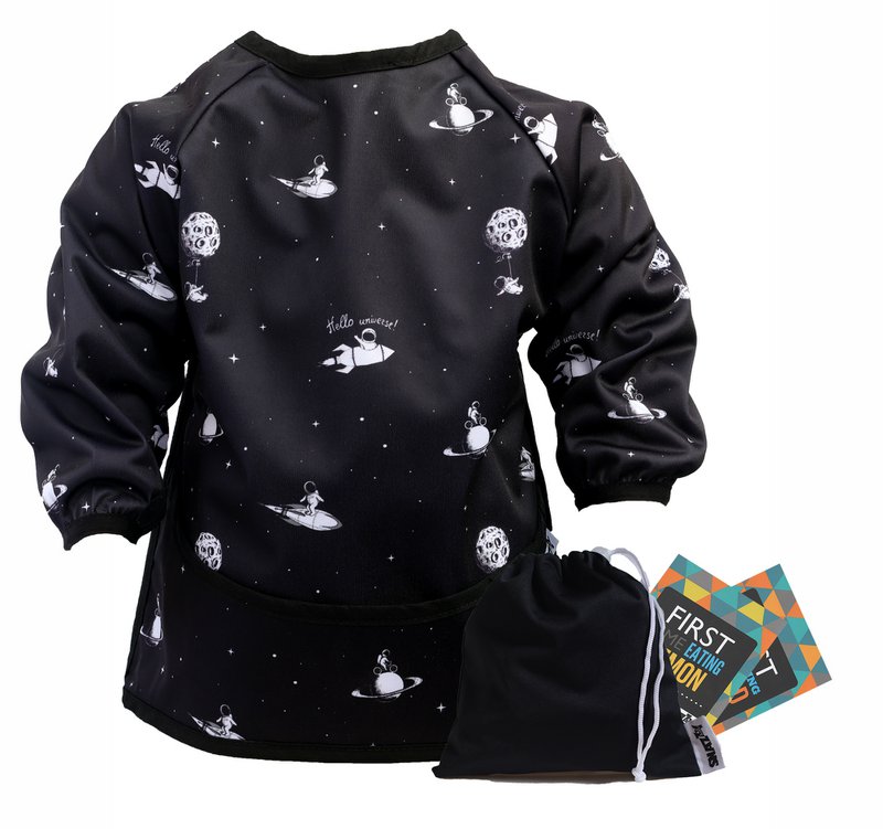 Snazzy Kid Wodoodporny śliniaczek z długim rękawem