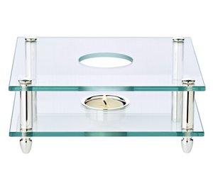 EDZARD warmer Carmen, silver plated, 19x19 cm
