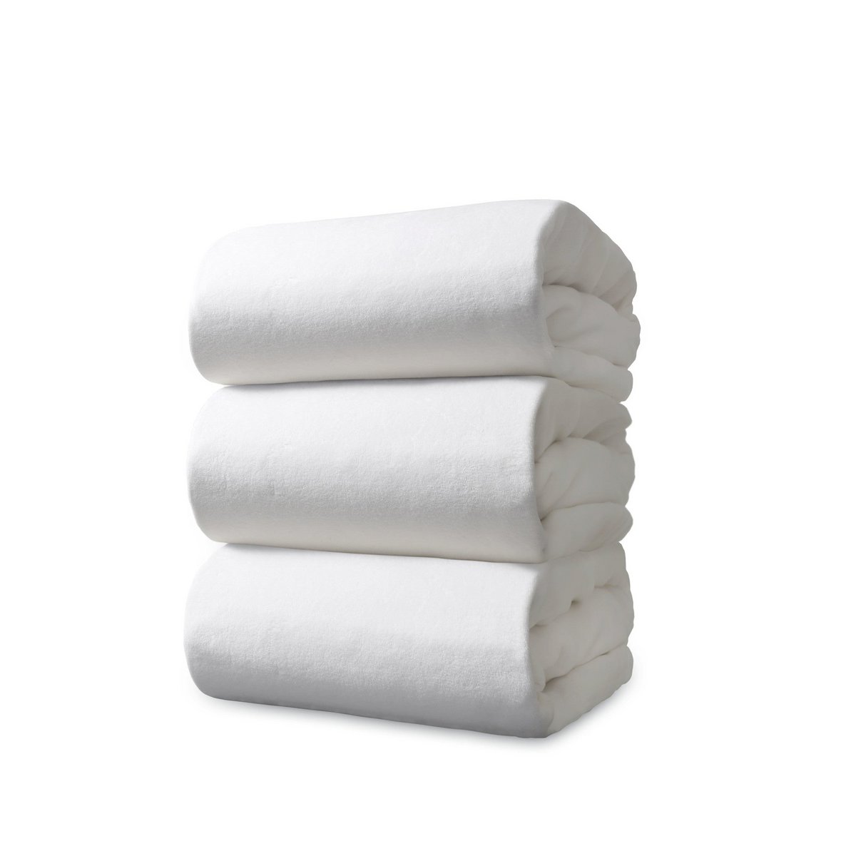 Velour kappelagen - Hvid