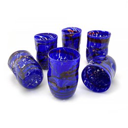 6 PEZZI BLU