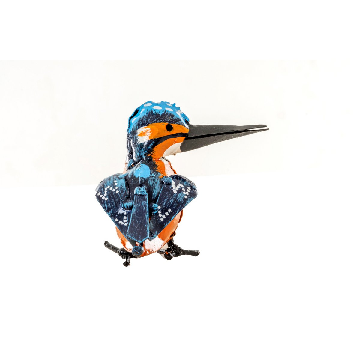 Metal nuevo kingfisher pequeño