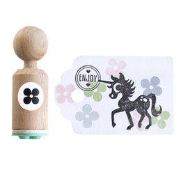 Einfacher Blumen-Mini-Stempel