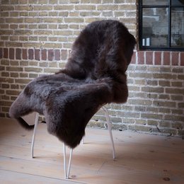 Brown sheepskin