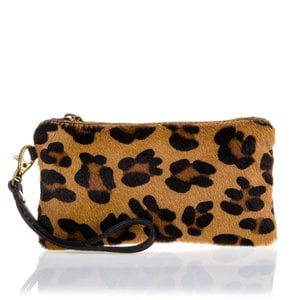 Florence Artegiani. Mattarello Women's handbag. Genuine leather Cavallino Leopard Large Dollaro