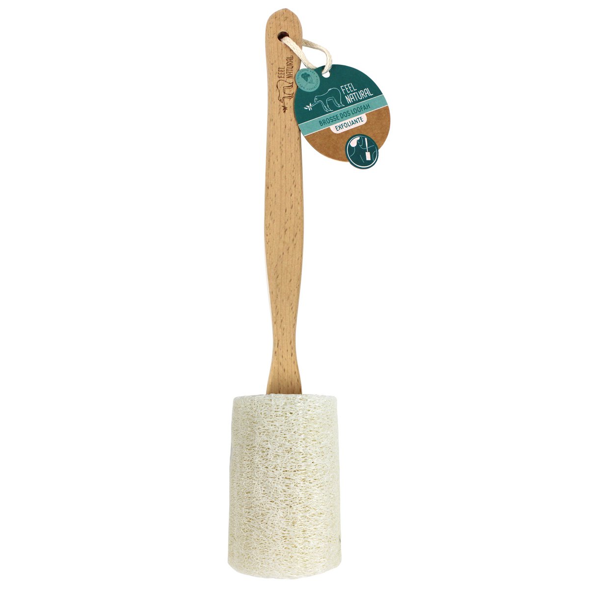 Brosse a la loofá - Siéntete natural