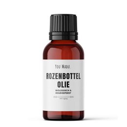 Organic and cold-pressed rosehip oil in 30ml and 100ml sizes. Rich in vitamins and antioxidants to nourish and hydrate the skin.