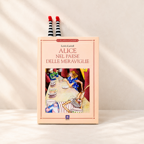 Alice in Wonderland 3D print bookmark