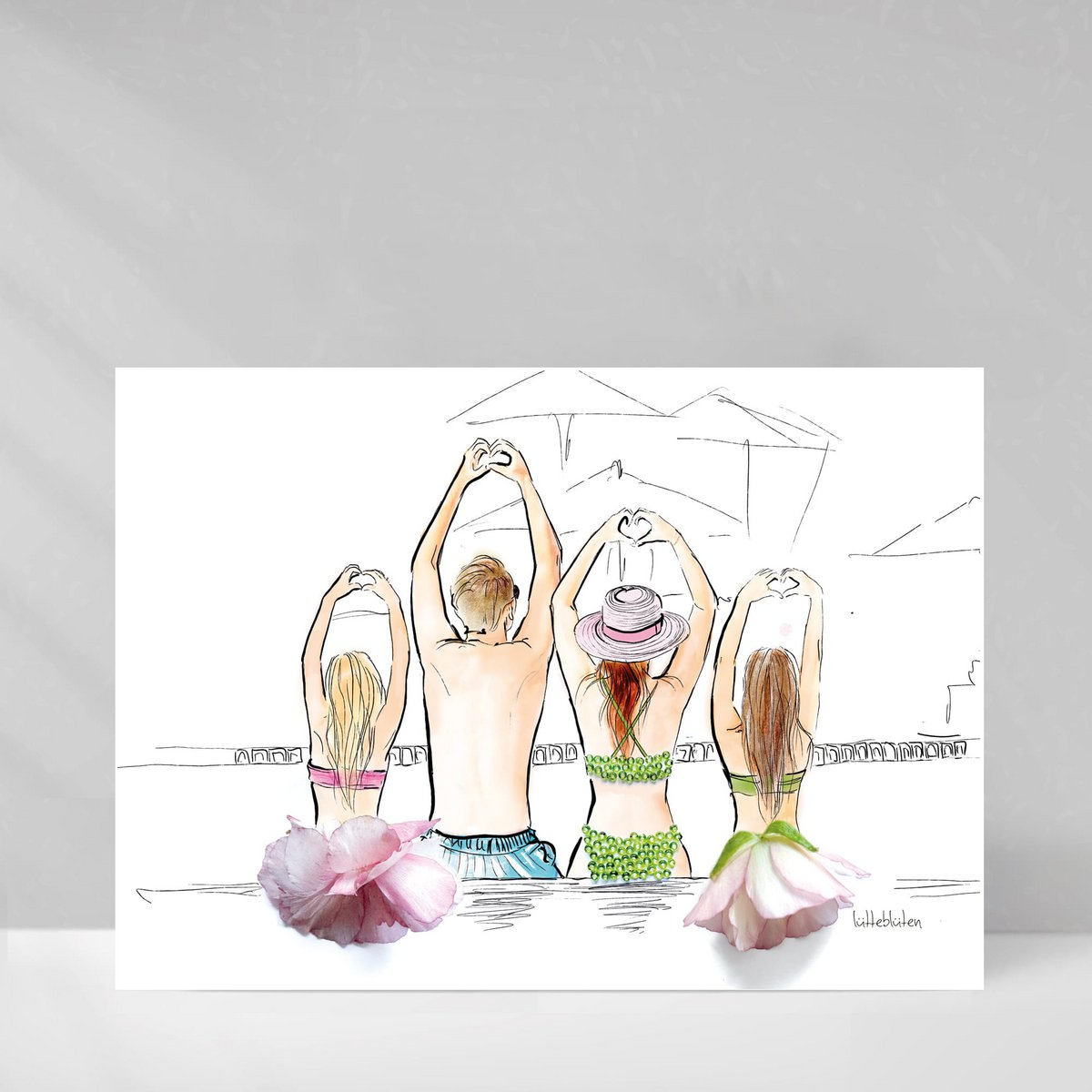 Card with envelope | Family time
