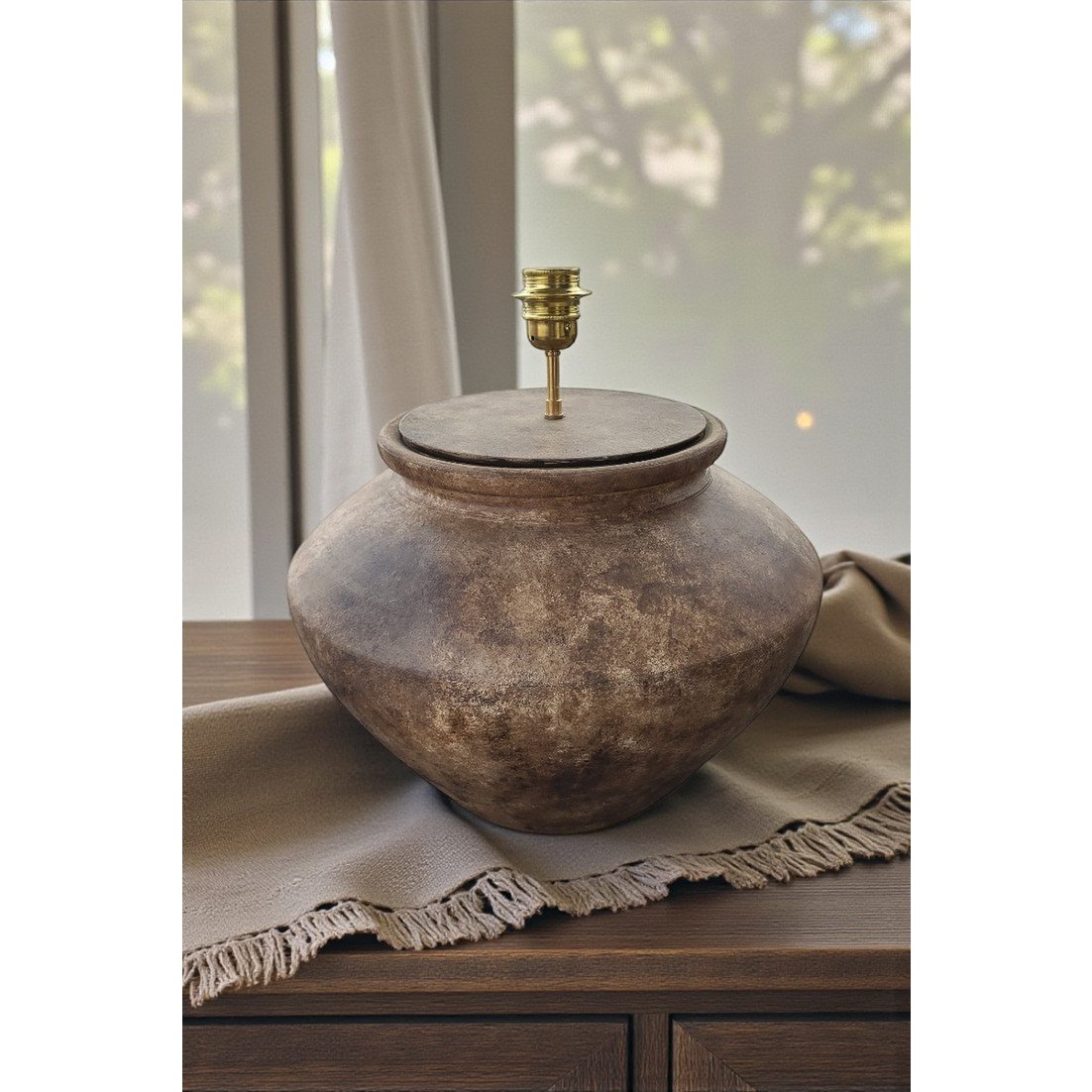 Terra Calm - Lámpara de mesa de cerámica