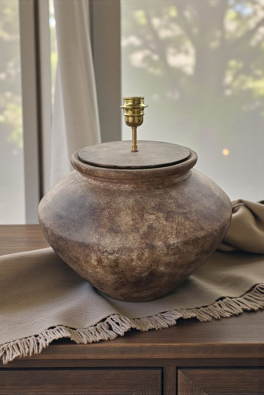 Terra Calm - Keramisk bordlampe