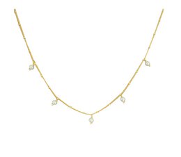 Collana "Tilda" con mini perle in oro